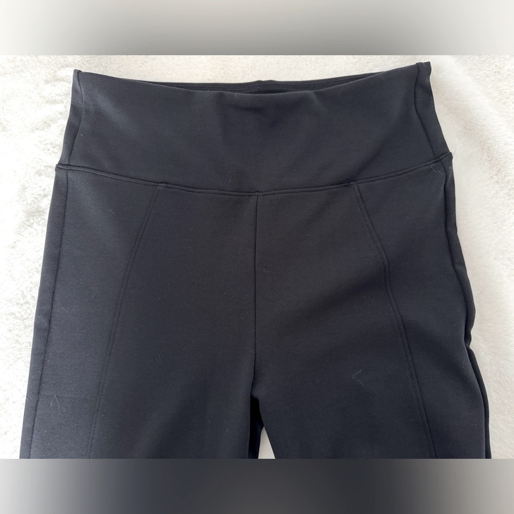 Assets by Spanx Black Ponte Knit Leggings, Size XL - NWOT - Picture 5 of 8